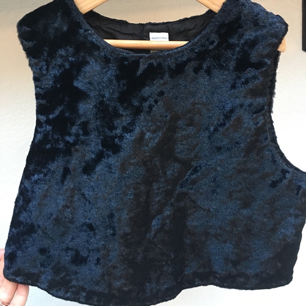 Loredana girls velvet vest